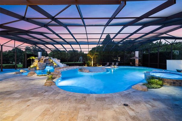 Glass Ceilings, Interior, Pool, Sun Room