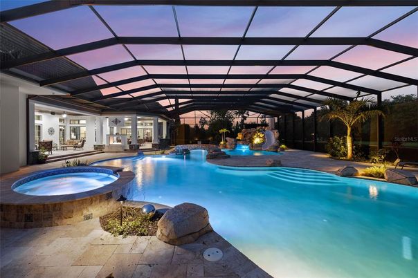 Glass Ceilings, Interior, Pool, Sun Room