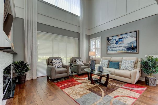 Fireplace, Interior, Living room, Wood Texture Flooring
