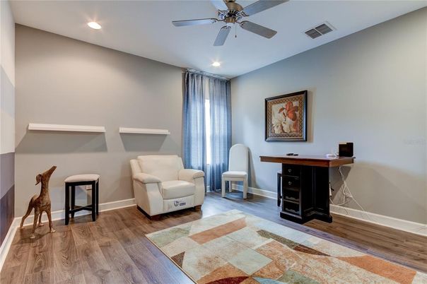 Interior, Recessed Lighting, Wood Texture Flooring