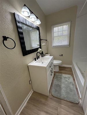 Bathroom, Interior, Wood Texture Flooring