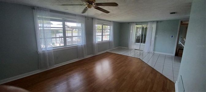 Empty room, Interior, Wood Texture Flooring