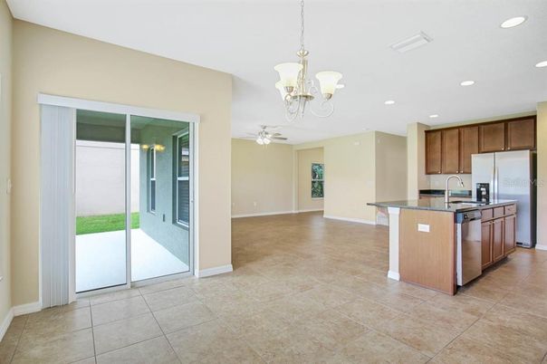 Chandelier, Interior, Kitchen, Recessed Lighting