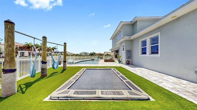 Backyard, Exterior, Playground, Pool
