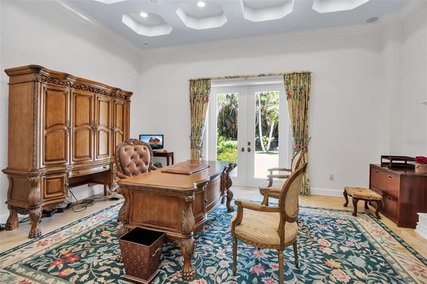Home Office, Interior, Recessed Lighting