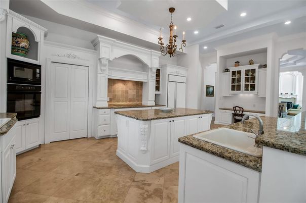 Chandelier, Interior, Kitchen, Recessed Lighting