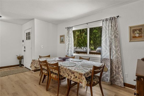 Dining room, Interior, Wood Texture Flooring
