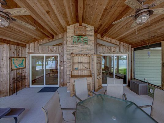 Hot Tub, Interior, Stone Walls, Wooden Ceilings, Wooden Walls