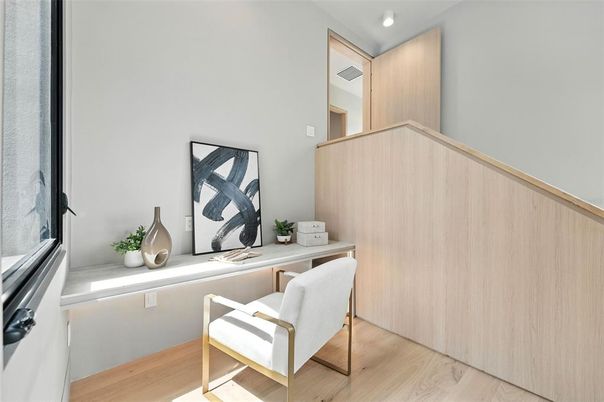 Home Office, Interior, Wood Texture Flooring