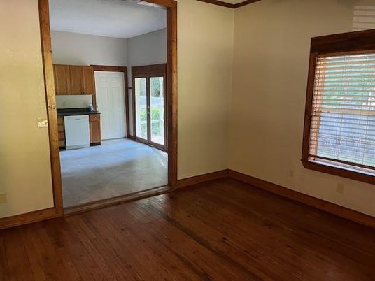 Empty room, Interior, Kitchen, Wood Texture Flooring