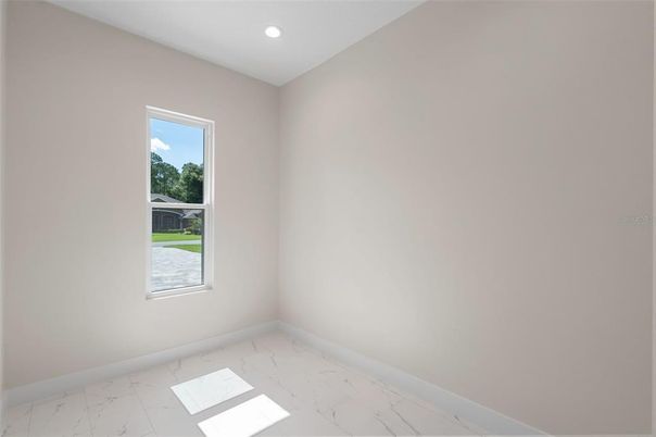 Empty room, Interior, Marble, Recessed Lighting