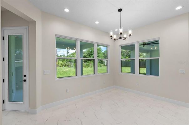 Chandelier, Empty room, Interior, Marble, Pendant Lights, Recessed Lighting