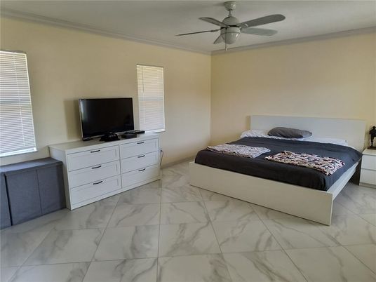 Bedroom, Interior, Marble