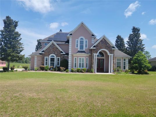 Backyard, Exterior, Facade, Solar Panels, Brick Traditional