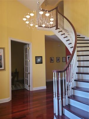 Chandelier, Interior, Wood Texture Flooring