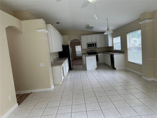 Interior, Kitchen, Pendant Lights, Stainless Steel Appliances