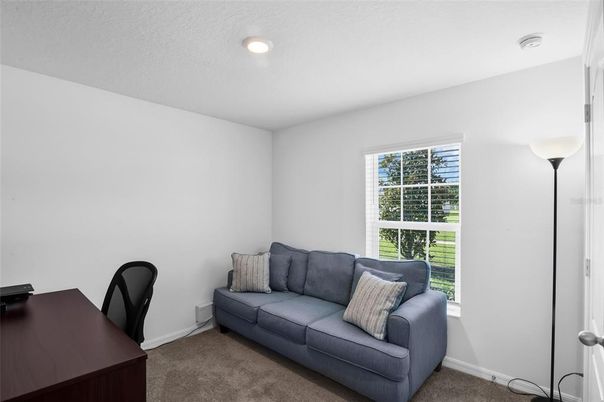 Home Office, Interior, Recessed Lighting