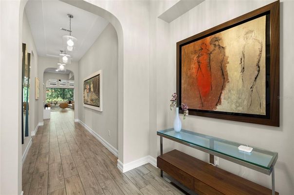 Interior, Pendant Lights, Wood Texture Flooring