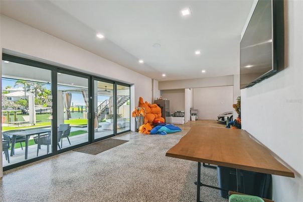 Home Office, Interior, Recessed Lighting