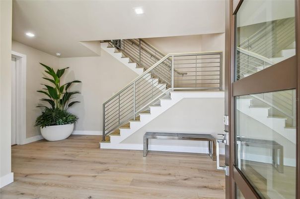 Interior, Recessed Lighting, Wood Texture Flooring