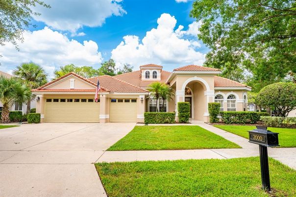 Attached, Backyard, Exterior, Facade, Mediterranean