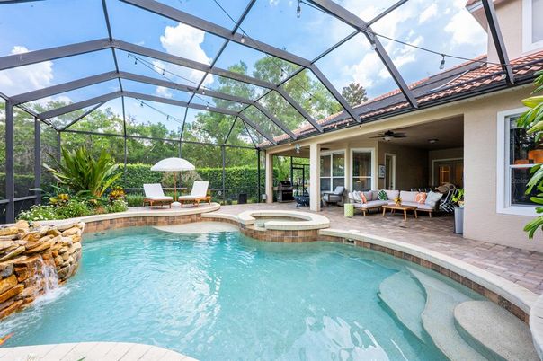 Glass Ceilings, Interior, Pool, Sun Room