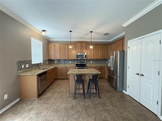 Interior, Kitchen, Pendant Lights