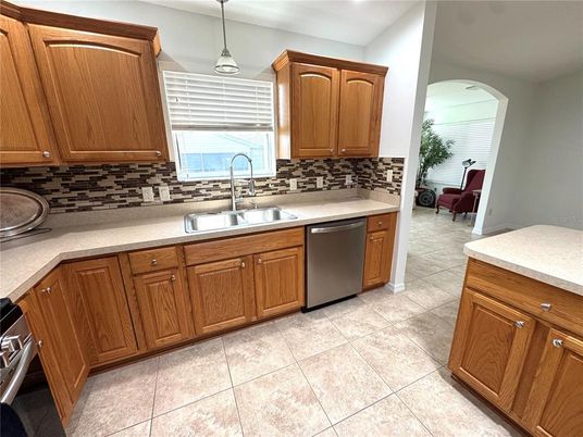 Interior, Kitchen, Pendant Lights, Stainless Steel Appliances