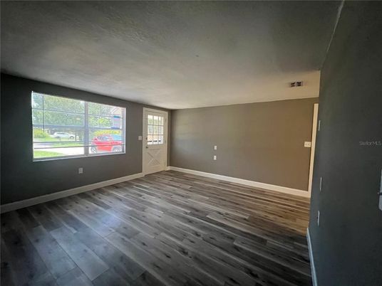 Empty room, Interior, Wood Texture Flooring