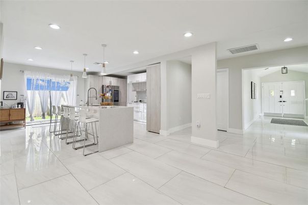Interior, Kitchen, Pendant Lights, Recessed Lighting