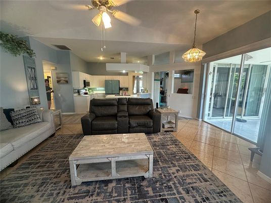 Interior, Kitchen, Living room, Pendant Lights, Recessed Lighting