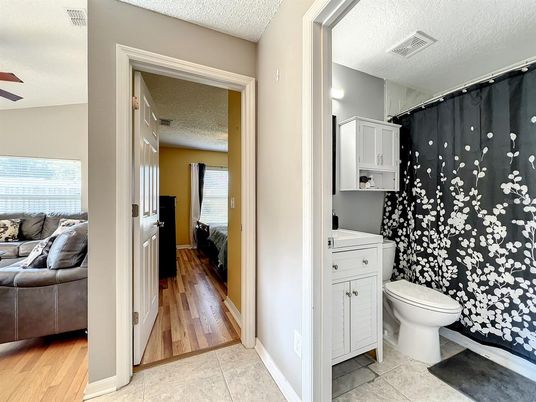 Bathroom, Bedroom, Interior, Wood Texture Flooring