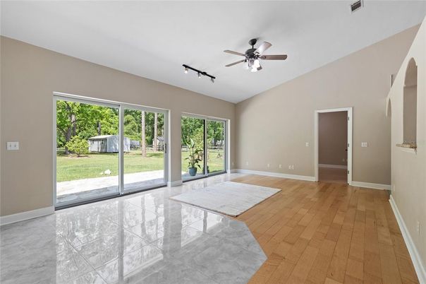 Empty room, Interior, Wood Texture Flooring