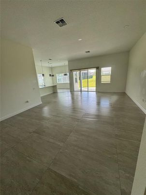 Empty room, Interior, Pendant Lights, Recessed Lighting
