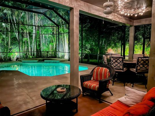 Glass Ceilings, Interior, Pool, Sun Room