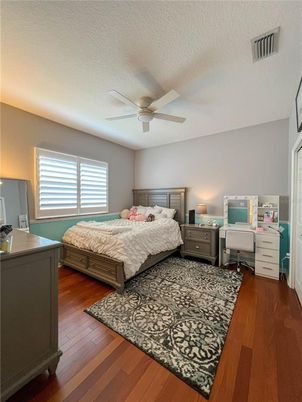 Bedroom, Home Office, Interior, Wood Texture Flooring