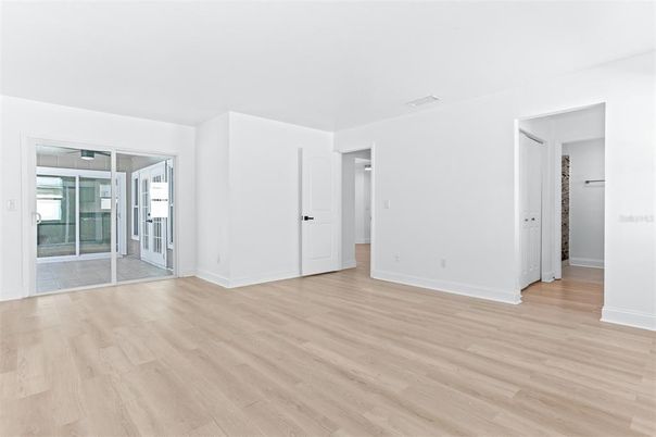 Empty room, Interior, Wood Texture Flooring
