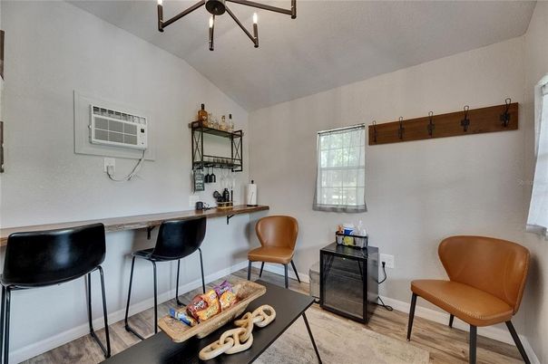 Interior, Pendant Lights, Wood Texture Flooring
