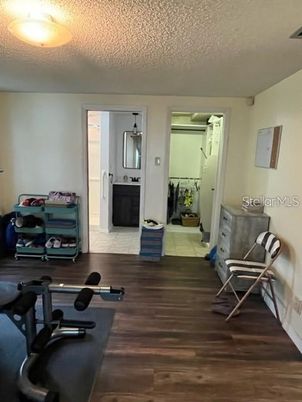 Fitness Equipment, Interior, Wood Texture Flooring