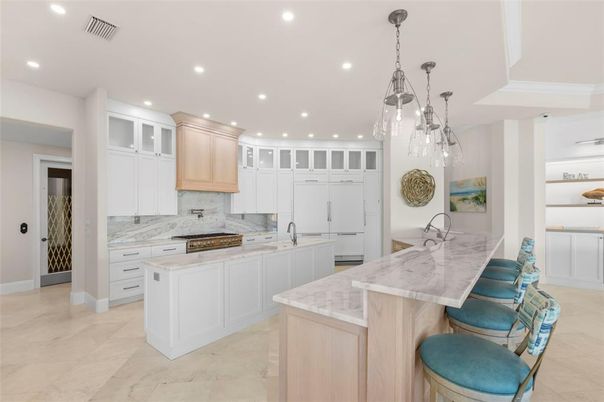 Interior, Kitchen, Pendant Lights, Recessed Lighting