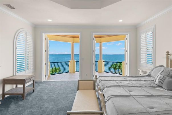 Bedroom, Interior, Recessed Lighting, Water