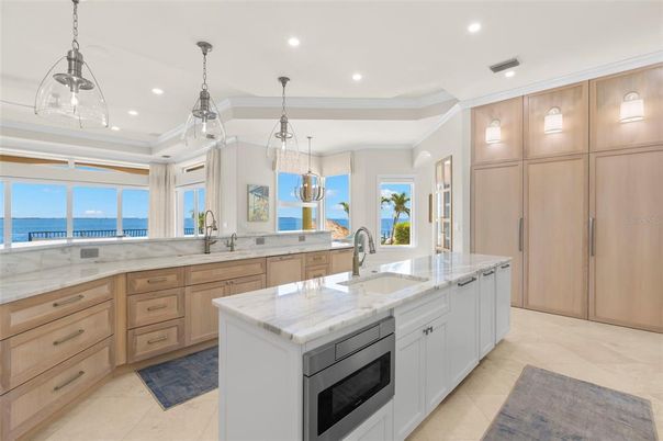 Interior, Kitchen, Pendant Lights, Recessed Lighting, Water
