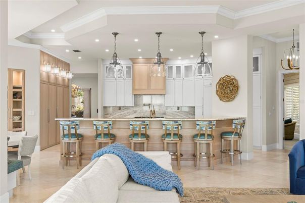 Interior, Kitchen, Pendant Lights, Recessed Lighting