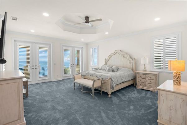 Bedroom, Interior, Recessed Lighting, Water