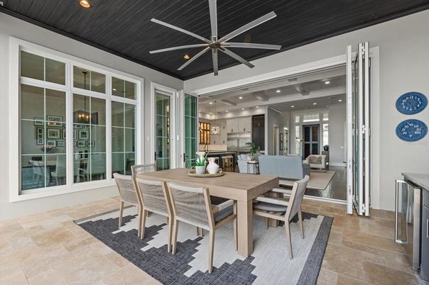 Dining room, Interior, Kitchen, Recessed Lighting