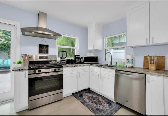 Interior, Kitchen, Stainless Steel Appliances