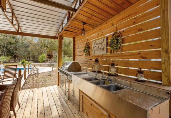 Exterior, Wooden Ceilings