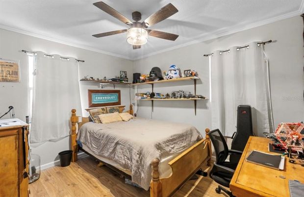 Bedroom, Home Office, Interior, Wood Texture Flooring