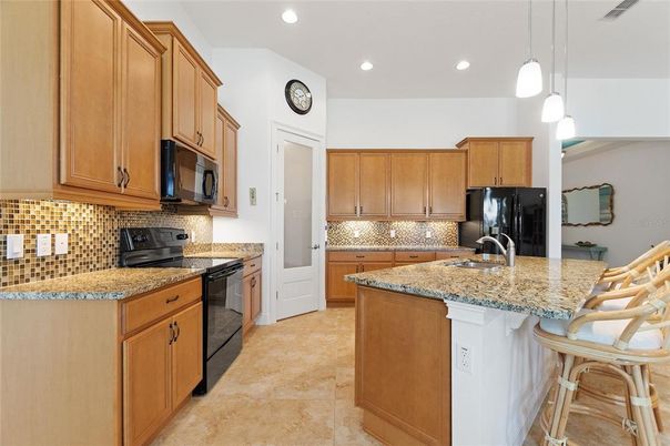 Interior, Kitchen, Pendant Lights, Recessed Lighting
