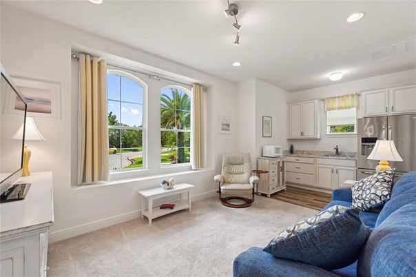 Interior, Kitchen, Living room, Recessed Lighting
